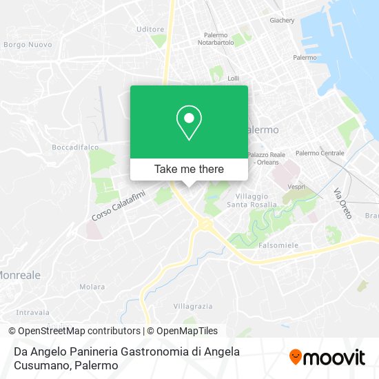 Da Angelo Panineria Gastronomia di Angela Cusumano map