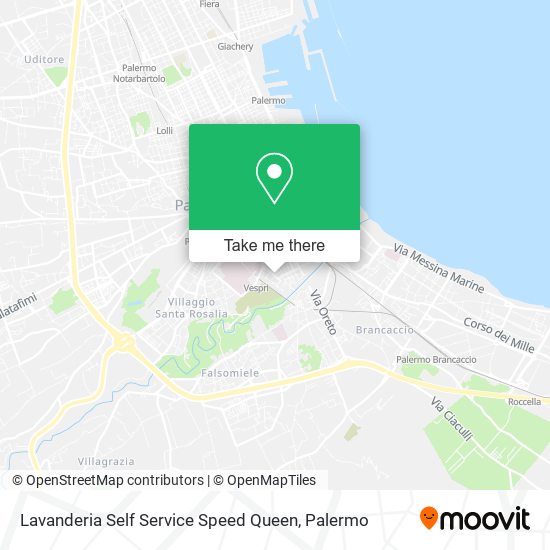 Lavanderia Self Service Speed Queen map