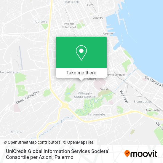 UniCredit Global Information Services Societa' Consortile per Azioni map