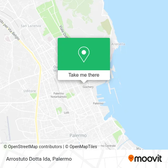 Arrostuto by Dotta Ida map