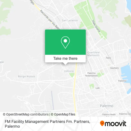 FM Facility Management Partners Fm. Partners map