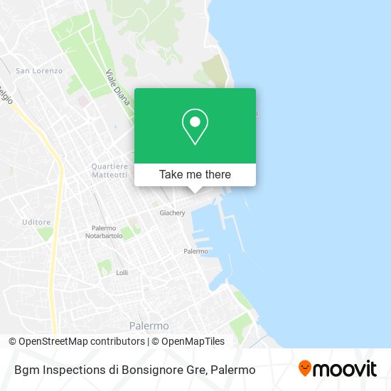 Bgm Inspections di Bonsignore Gre map