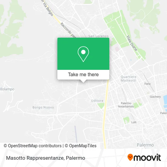 Masotto Rappresentanze map