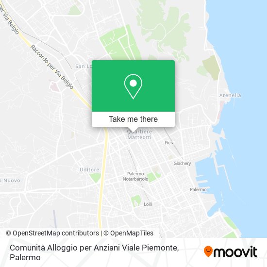 Comunità Alloggio per Anziani Viale Piemonte map