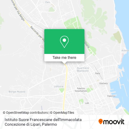 Istituto Suore Francescane dell'Immacolata Concezione di Lipari map