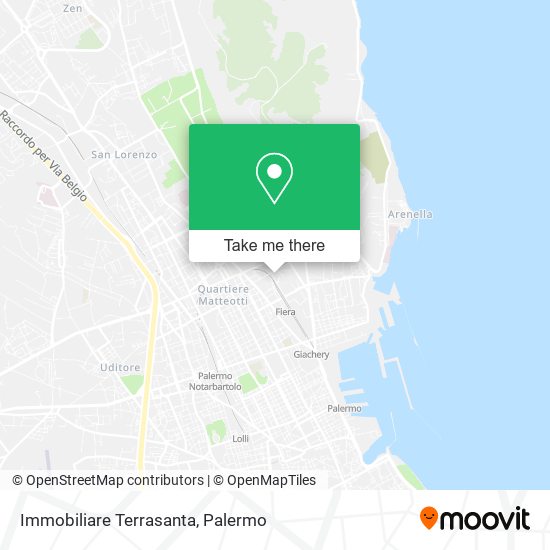 Immobiliare Terrasanta map