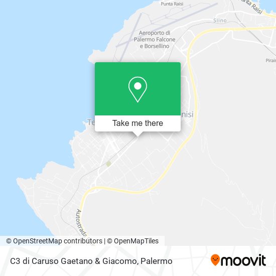 C3 di Caruso Gaetano & Giacomo map