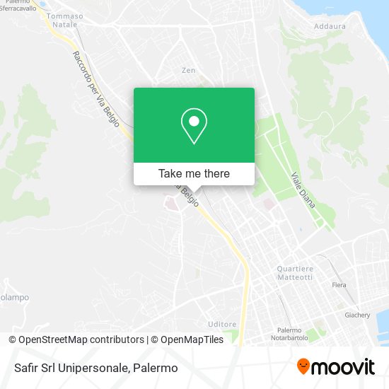Safir Srl Unipersonale map