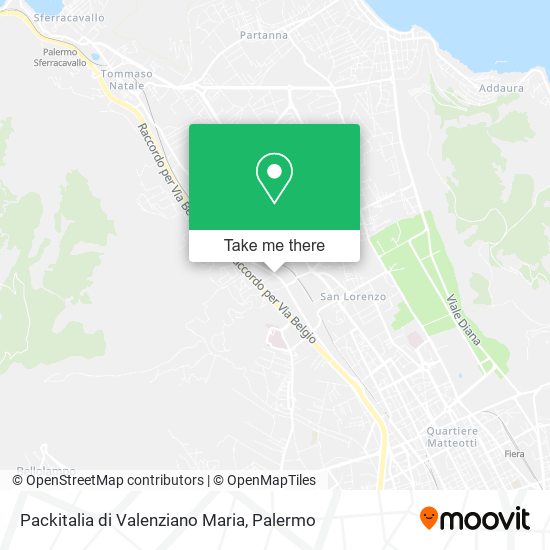 Packitalia di Valenziano Maria map