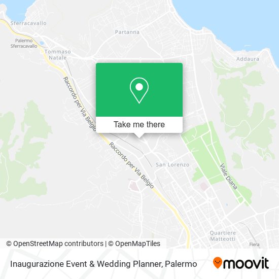 Inaugurazione Event & Wedding Planner map