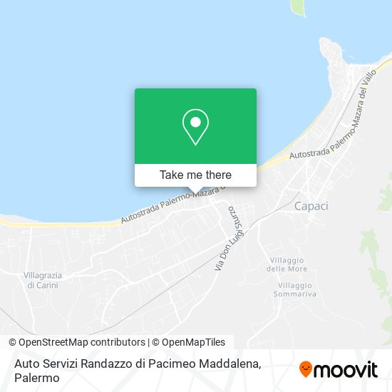 Auto Servizi Randazzo di Pacimeo Maddalena map