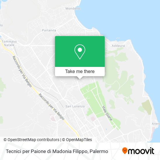 Tecnici per Paione di Madonia Filippo map