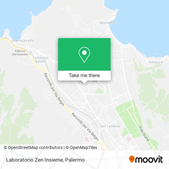 Laboratorio Zen Insieme map