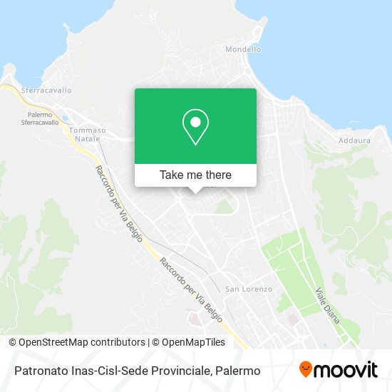 Patronato Inas-Cisl-Sede Provinciale map