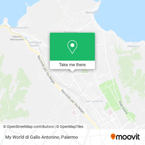 My World di Gallo Antonino map