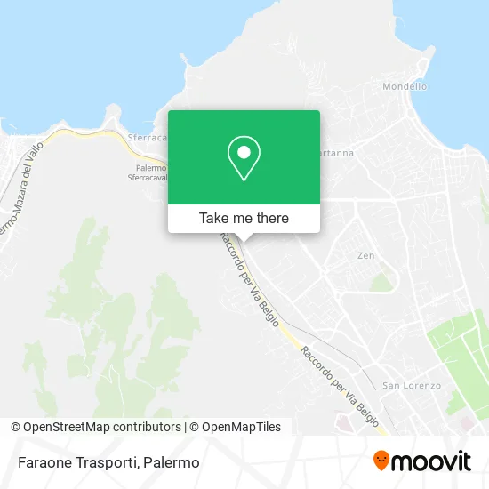 Faraone Trasporti map
