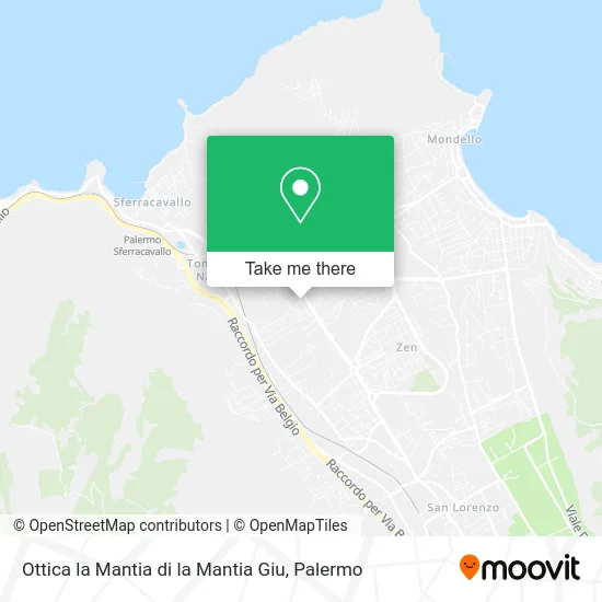 La Mantia Optics by La Mantia Giu map