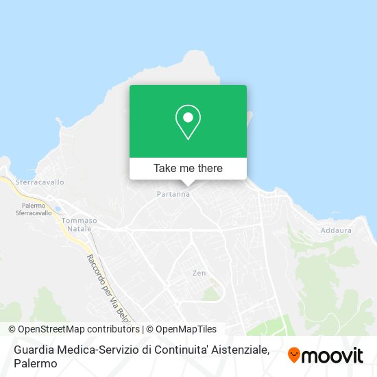 Guardia Medica-Servizio di Continuita' Aistenziale map