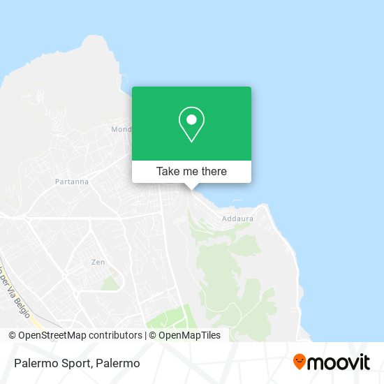 Palermo Sport map