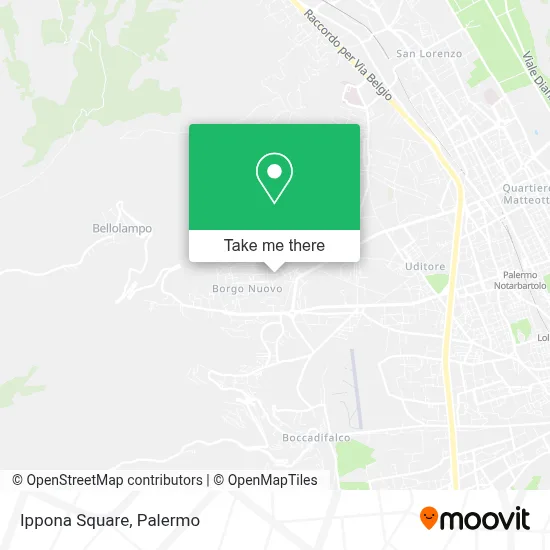 Ippona Square map