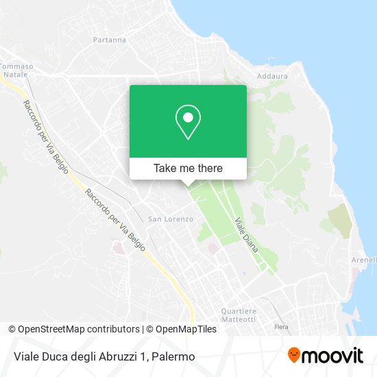 Viale Duca degli Abruzzi 1 map