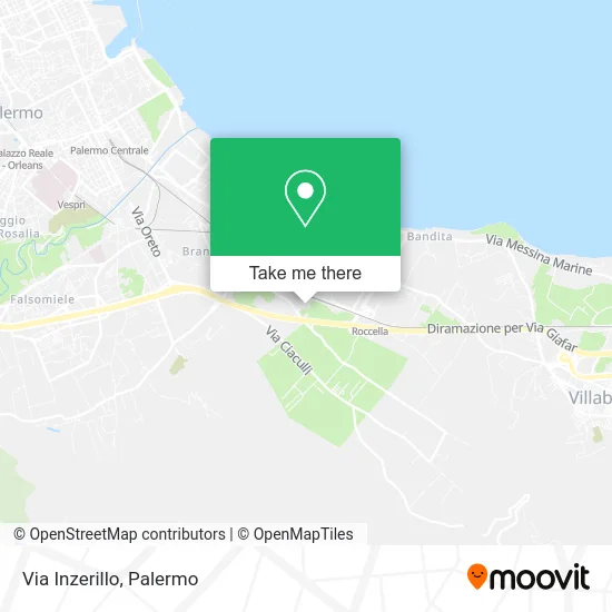 Inzerillo Street map