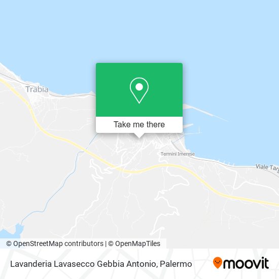 Lavanderia Lavasecco Gebbia Antonio map