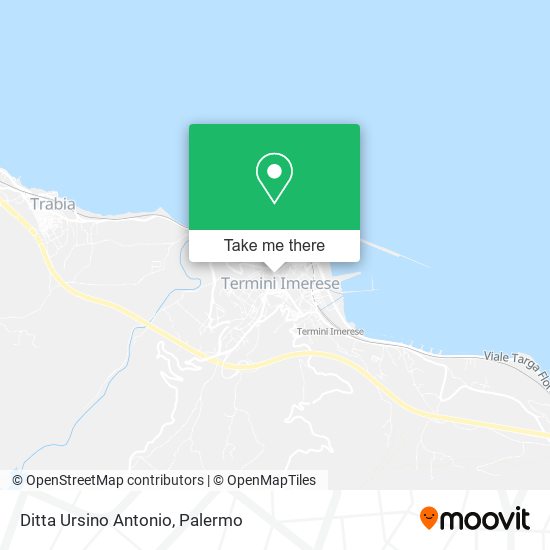 Ditta Ursino Antonio map