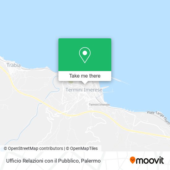 Ufficio Relazioni con il Pubblico map