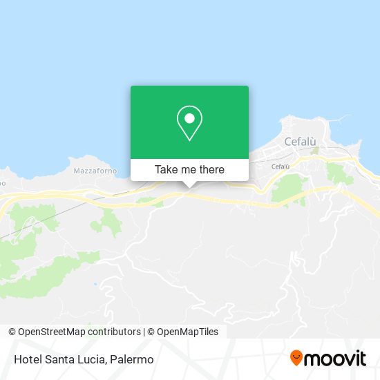 Hotel Santa Lucia map