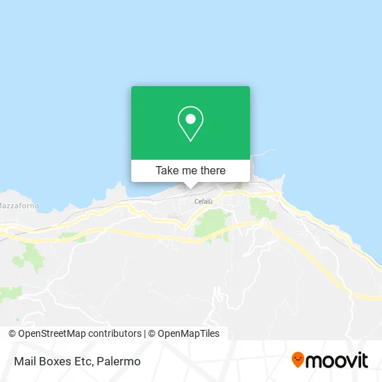 Mail Boxes Etc map