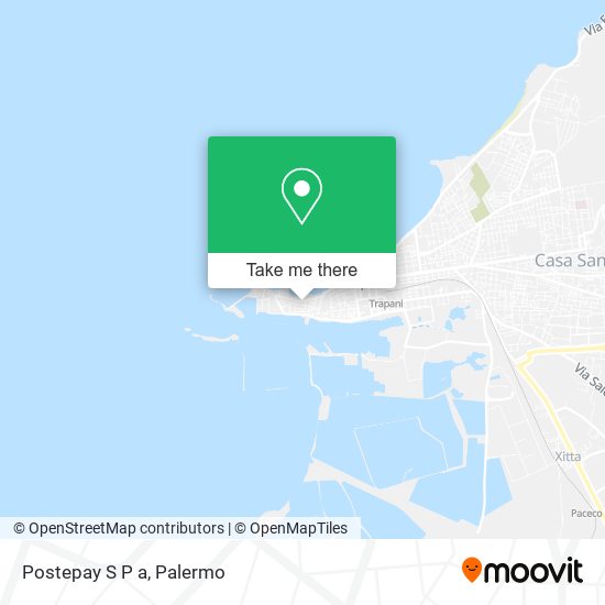 Postepay S P a map