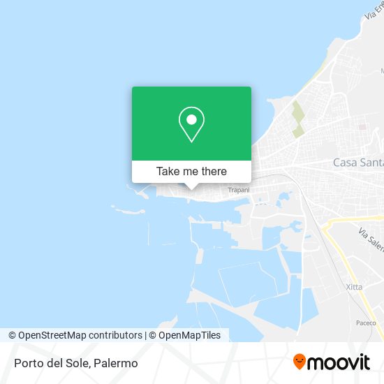 Porto del Sole map