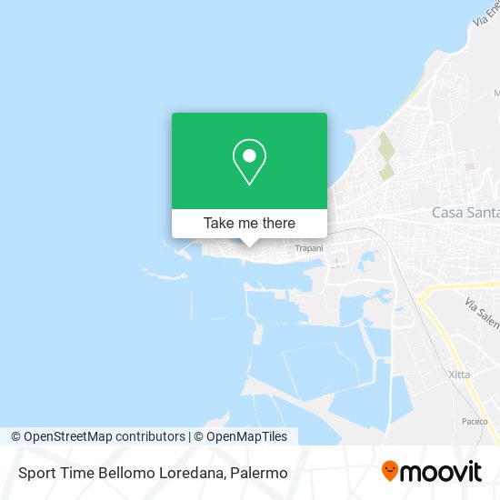 Sport Time Bellomo Loredana map