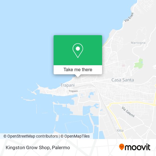 Kingston Grow Shop map