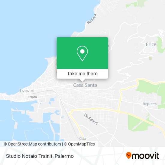 Studio Notaio Trainit map