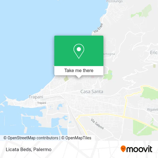 Licata Beds map
