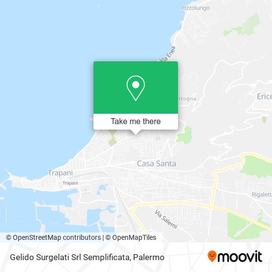 Gelido Surgelati Srl Semplificata map