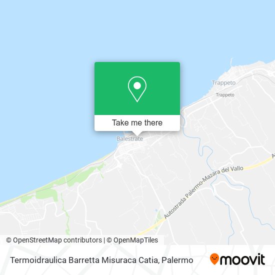 Termoidraulica Barretta Misuraca Catia map