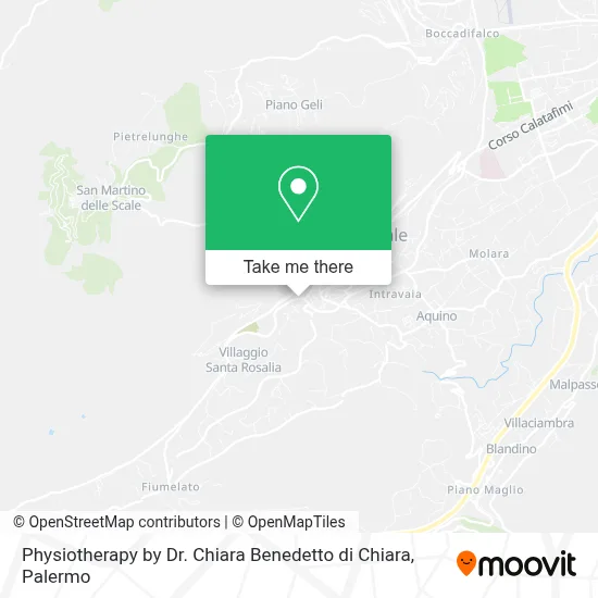 Physiotherapy by Dr. Chiara Benedetto di Chiara map