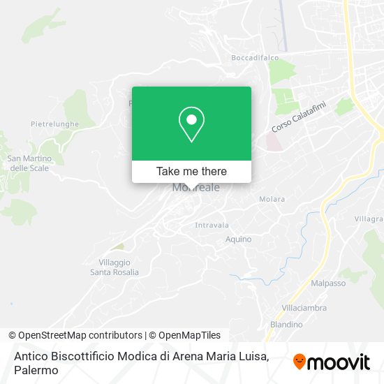 Antico Biscottificio Modica di Arena Maria Luisa map