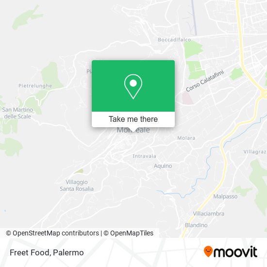 Freet Food map