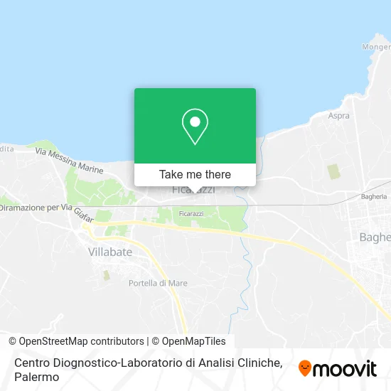 Diagnostic Center-Clinical Analysis Laboratory map