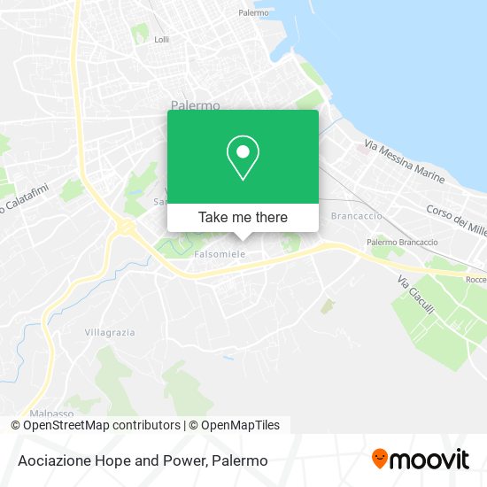 Aociazione Hope and Power map