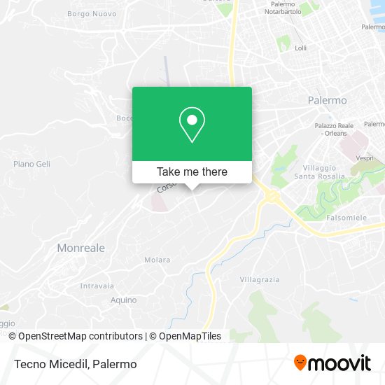 Tecno Micedil map