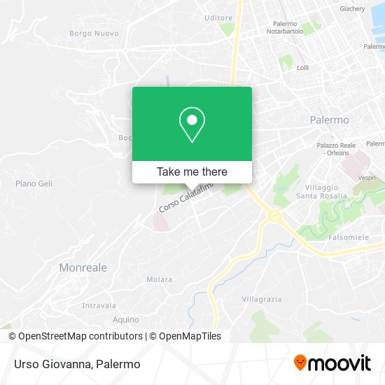 Urso Giovanna map