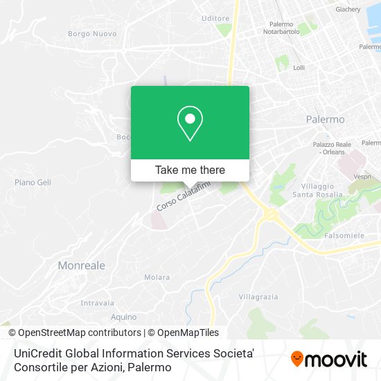 UniCredit Global Information Services Societa' Consortile per Azioni map