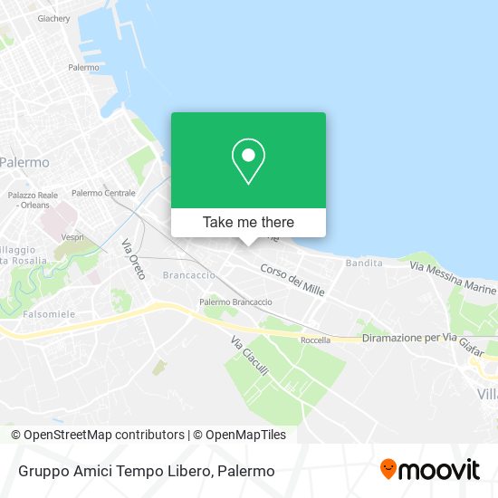 Gruppo Amici Tempo Libero map