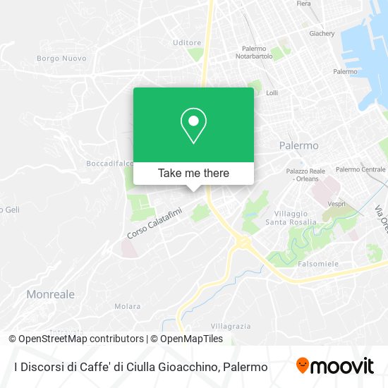 I Discorsi di Caffe' di Ciulla Gioacchino map