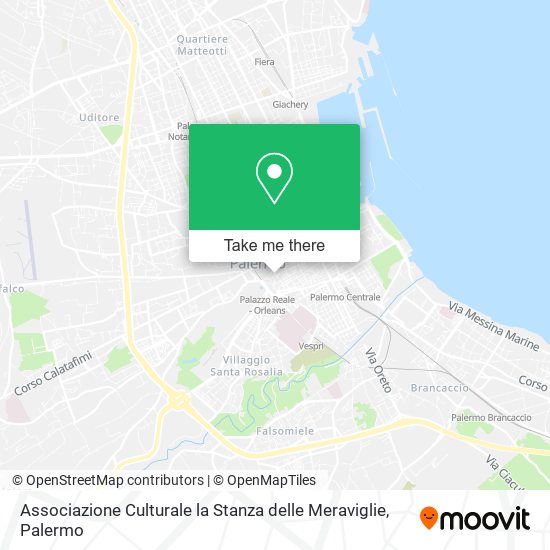 Associazione Culturale la Stanza delle Meraviglie map